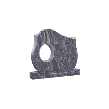 Nr PG012<br />Nagrobek zachodni<br />Granit: Labrador<br />Wymiar: 85x70 cm